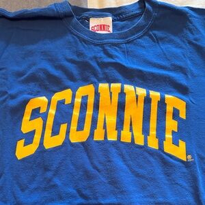 Blue Milwaukee Brewers Sconnie T-Shirt Medium